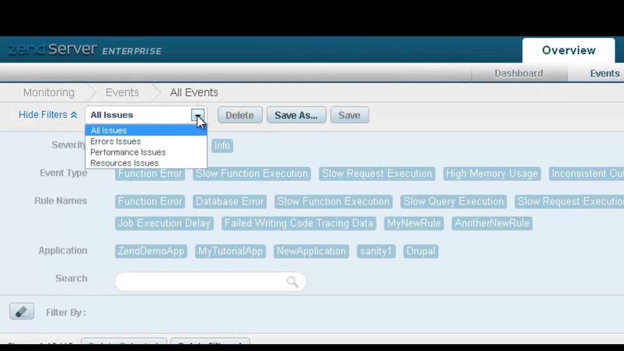 Working with Events in Zend Server - YouTube