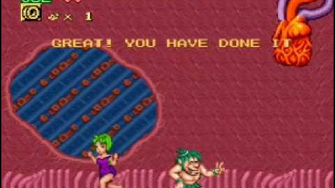 Joe and Mac Cavemen Ninja: Final Boss