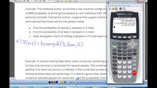 025 More on the Binomial Distribution