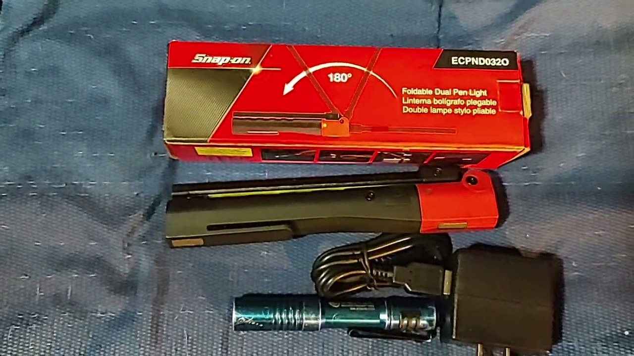 snap on streamlight flashlight 78131 Stinger 2020 2,000-Lumen with Charger, Blue 000 hour lifetime Snap-on Lights Up the New