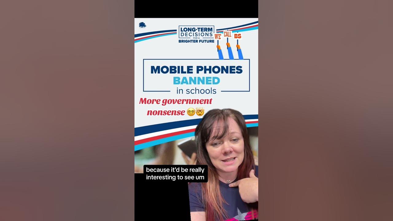 Mobile phones banned in schools more government nonsense 