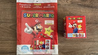 Unboxing SUPER MARIO Panini sticker album