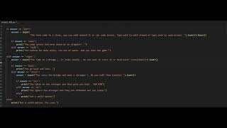 project 4 :Adventure Game in Python