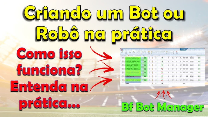 🤖 Melhor site para CRIAR ROBO PARA APOSTAS ESPORTIVAS E ANALISAR JOGOS 🤖  BOT BET365 