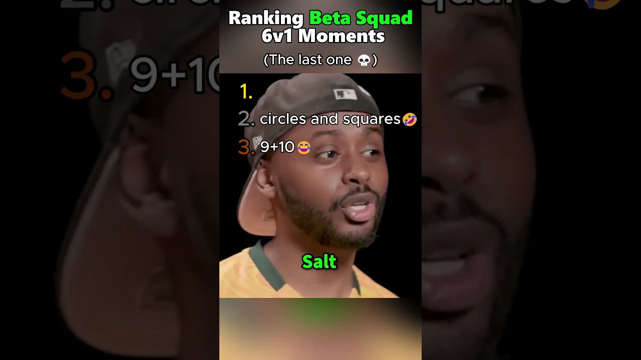 Ranking Beta Squad 6v1 Moments!