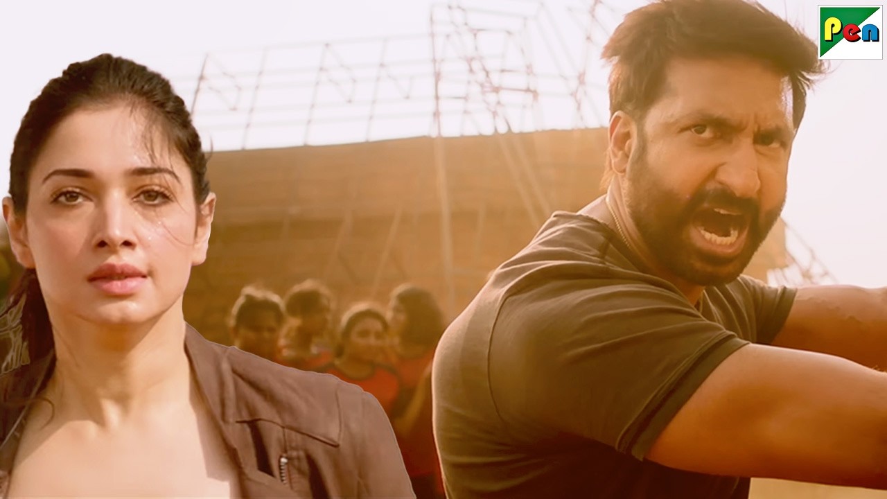 लड़कियो को मारने की कोशिश करनेवाले को ज़िंदा नही छोडूंगा - Gopichand, Tamannaah B - Seetimaarr Climax