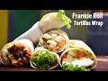 Frankie Roll - Tortilla Recipe Wraps - Egg - Paneer  - Chicken  - Potato