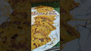 Healthy breakfast chilla #shorts #chilla #besankachilla #besanchilla #snacks #viral #food #recipe