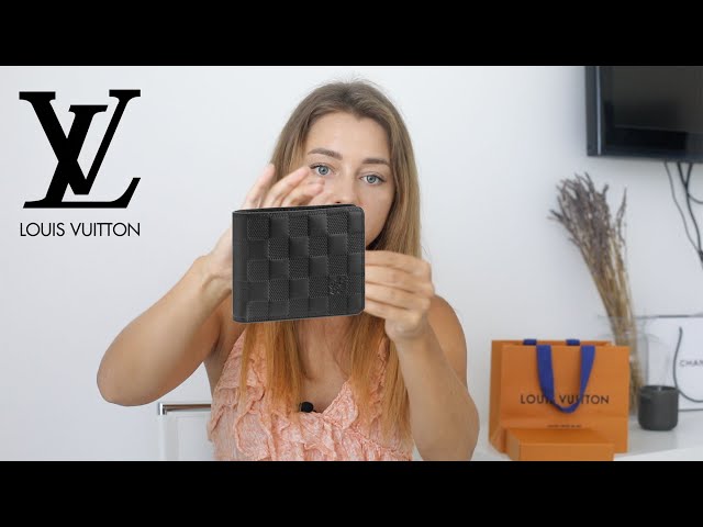 Louis Vuitton 2021 Review Mens Slender Wallet VS Multiple Wallet -  Unboxing LV