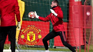 THE WALL OF MANCHESTER II DAVID DE GEA HEAVY TRAINING 2021