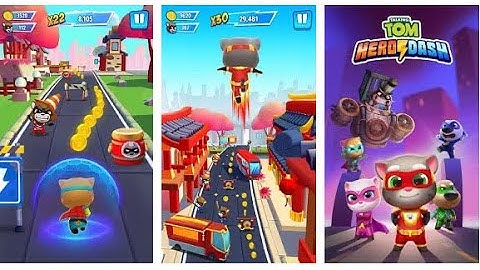 Talking Tom Hero Dash - Gameplay (Android, IOS) #3