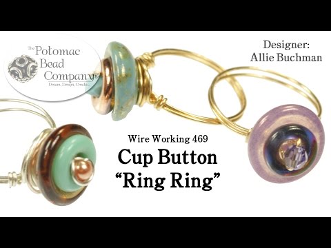 Make Cup Button " Ring Rings "