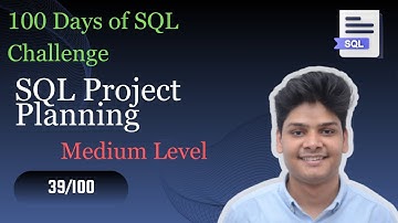 SQL Project Planning | 39/100 Days Of SQL Challenge | HackerRank Solutions |