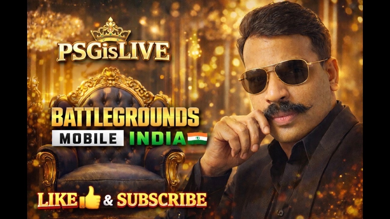 #PSGisLIVE#LiveStreaming#WeAreLive#BGMI#BGMILive#EsportsIndia#gamingcommunity