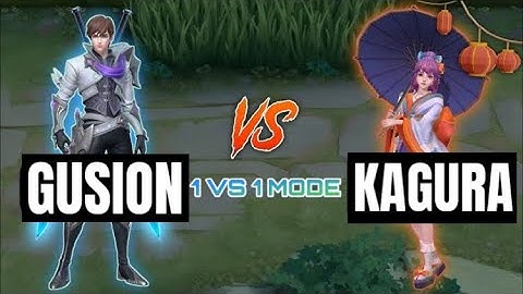 Gusion Vs Kagura On New 1 Vs 1 Mode (Who Win)