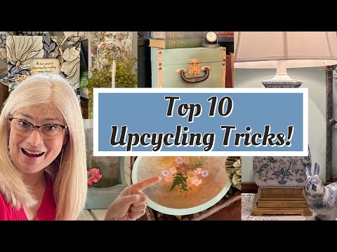 Top Ten Ideas for Upcycling & Elevating Thrift Store Finds