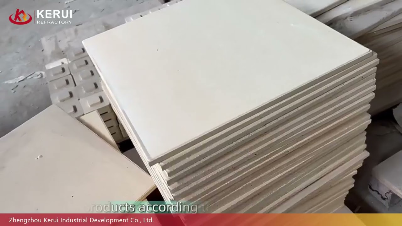 Cordierite Mullite Plates and Extruded Batts