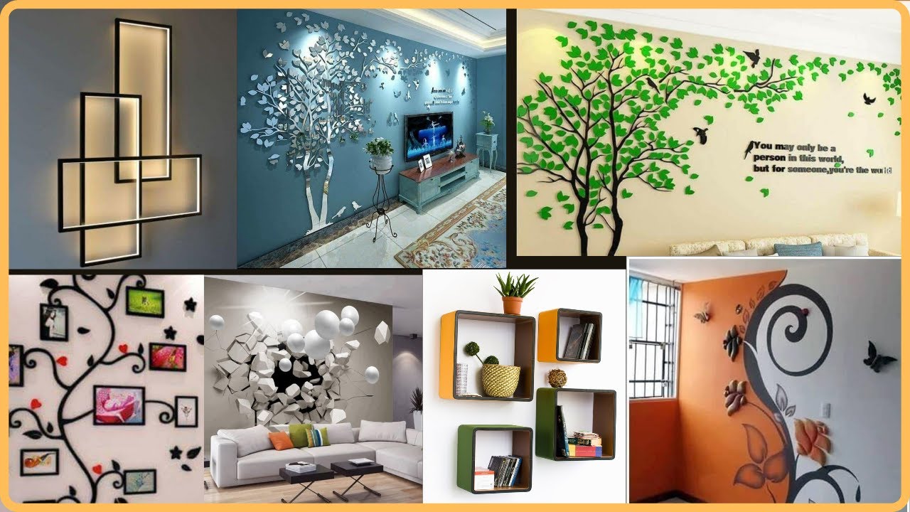 Best wall decoration ideas and design 2022 50 Ideas for wall decor