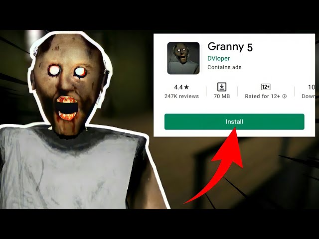 how to download granny 5 #grannyhorrorgame #fypシ