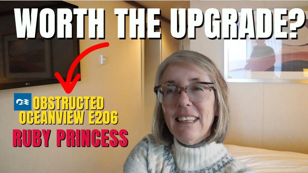 Каюта Princess Ruby Princess Obstructed Oceanview: стоит ли она того?