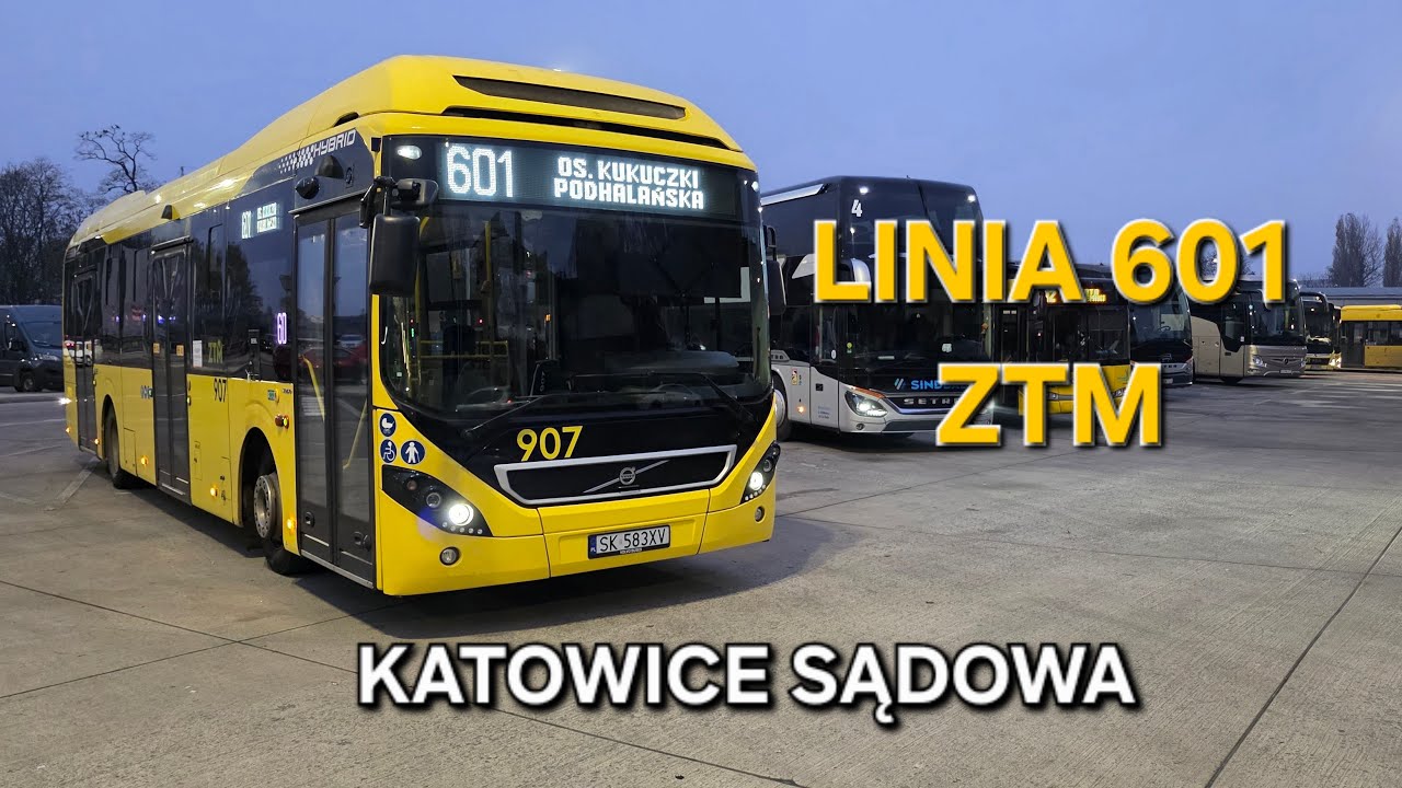 LINIA 601 ZTM - OSIEDLE KUKUCZKI