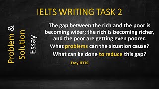 IELTS Writing Task 2: Problem & Solution Profile
