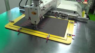 #Large area pattern sewing machine