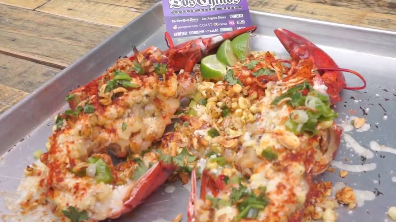 Dos Chinos introduces Lobster Elote YouTube