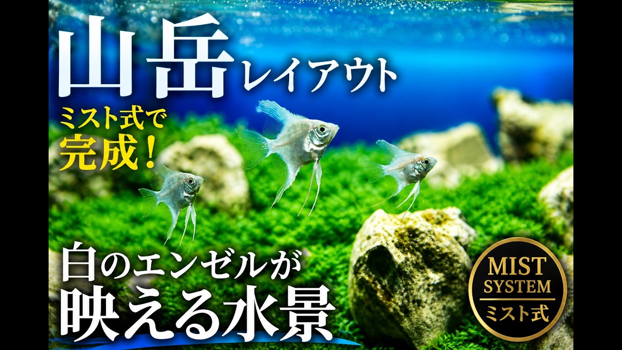 白のエンゼルが映える山岳レイアウト