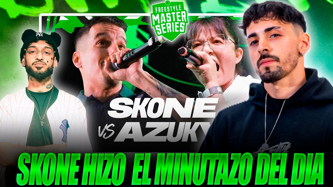 SKONE VS AZUKY🔞☠️SKONE LE HIZO UN MINUTO MORTAL A LA NIÑA GALÁCTICA🔞☠️TOP💥 REACCIÓN FMS MÉXICO J4