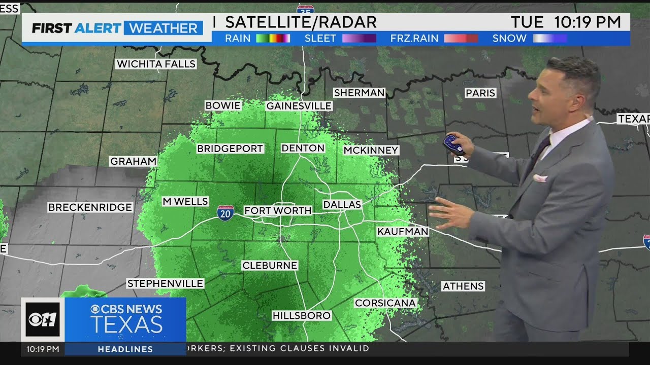 Temps in the 80s for North Texas before the rain returns - YouTube