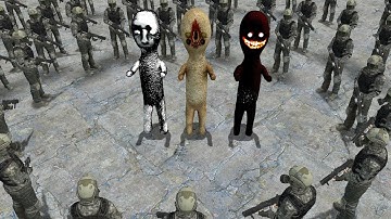 SCP-173 VS CHAOS INSURGENCY!! Garrys Mod Sandbox