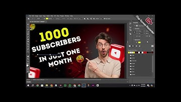How to Make a Thumbnail for | YouTube Videos with Glow Effect | Quick and Easy tutorial for Beginner