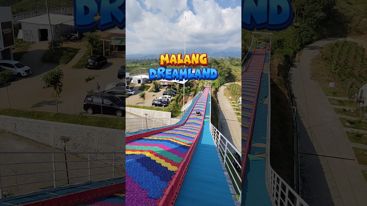 Rainbow Slide terpanjang di Jawa Timur