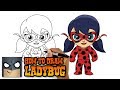 How to Draw Ladybug | Miraculous: Takes of Ladybug and Cat Noir