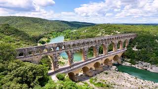 Die Pont du Gard aus der Luft I.  24.05.2024