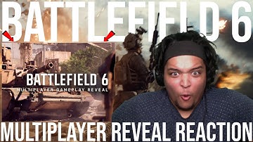 Battlefield 6 Multiplayer REVEAL TRAILER REACTION!!!