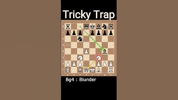 Chess Trap for White to Win Scandinavian Defence