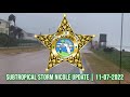Subtropical Storm Nicole Update - November 7, 2022