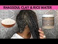 Your Hair Will Never Stop Growing After you use this TREATMENT| Rice Water and Rhassoul Clay
