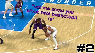 LeBron WANTED to guard me! NBA 2K22 MyCareer Mode Current Gen EP. 2