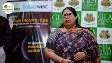 GLA University | B. Tech CSE (Hons.) AI & Analytics | Intel & NEC