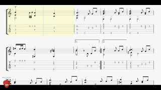 Johannes Brahms - Kleine Klavier Komposition - Guitar Tab