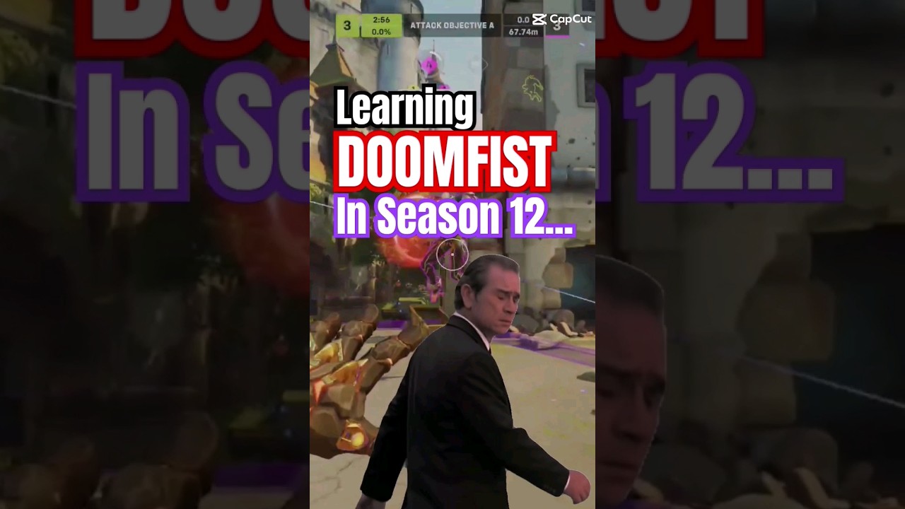 Learning DOOMFIST in Season 12 Overwatch 2 be like...