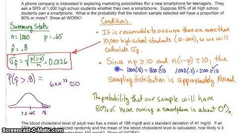 AP Stats: Review of Sampling Distributions