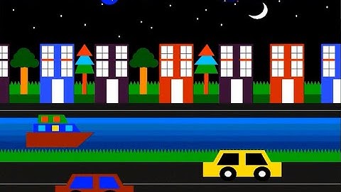 OpenGL Project Demo | Computer Graphics Using C++ Animation | Cool City