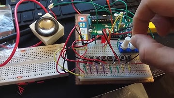 Arduino 8 step sequencer