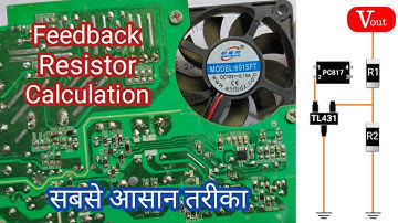 V147 Now Easily Modify SMPS Output Voltage | TL431 Feedback Resistor Calculation | The Easy Way
