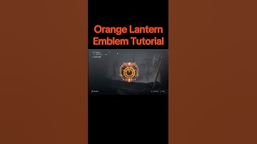 Orange Lantern Emblem Tutorial & Oath | For Honor #gaming #forhonor #shorts #fyp #tutorial #orange