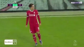 Roberto Firmino goal / Liverpool VS Tottenham (2-1)